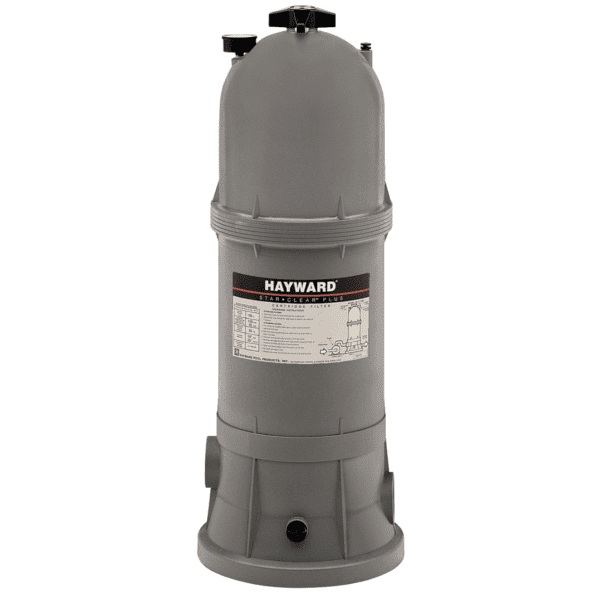 A Hayward W3C12002 StarClear Plus Cartridge Pool Filter, 120 Sq. Ft. on a white background.